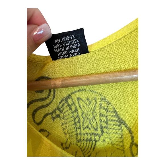 Womens Beachy Boho Bohemian Dress Cottage Indie Fairy Festival Hippie - Picture 4 of 6